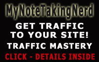 MyNoteTakingNerd - Traffic - Mastery