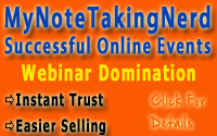 Webinar Domination MyNoteTakingNerd
